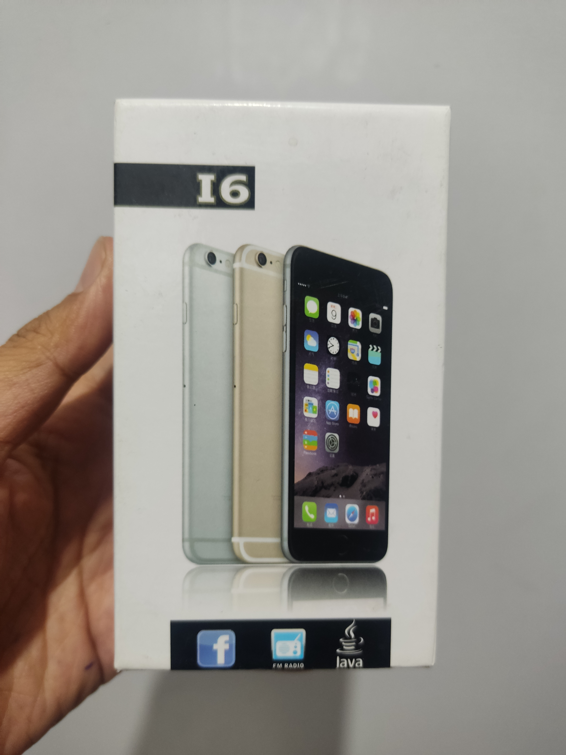 گوشی  لمسی ضربه ای غیر هوشمند  طرح  اپل i6